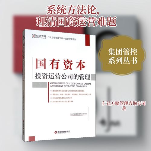 国有资本投资运营公司的管理 仁达方略管理咨询公司 著 企业管理经管